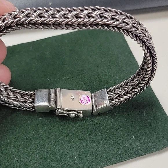 925 Sterling Silver Bracelet - Picture 4 of 8
